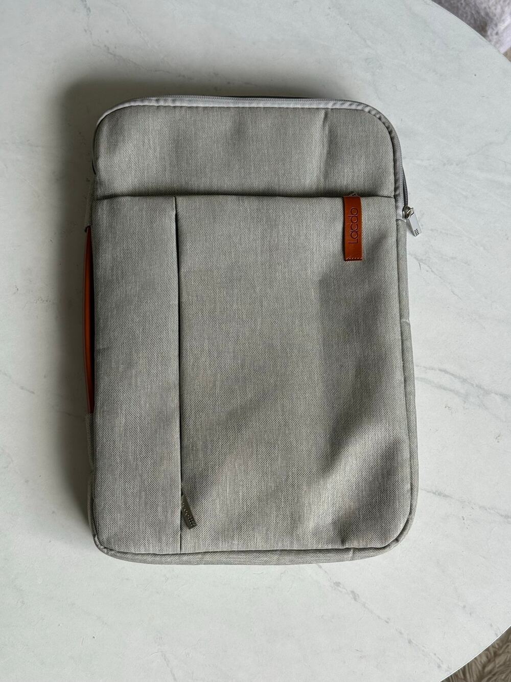Lacdo 15-15.6” Laptop Sleeve Case Gray Shockproof Water Resistant Carrying Bag